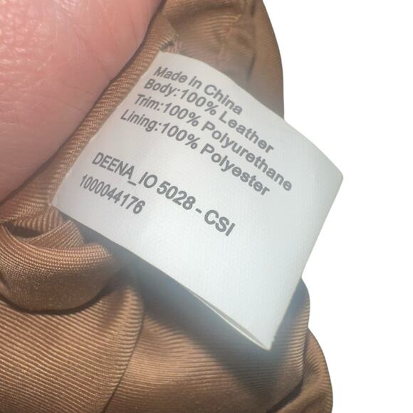 The Sak Cream Pebbled Leather Crossbody Bag Adjustable Strap Boho Everyday Purse - Picture 7 of 8